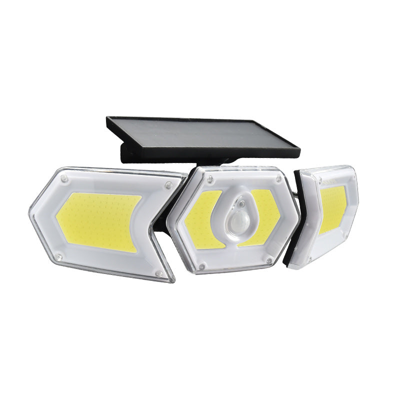 Capteur de mouvement rechargeable solaire COB LED lampe de travail 1200mAh pour auto W774B Batterie
