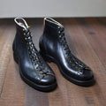 Paratrooper Bottes British-style High-top Chaussures en cuir Hommes