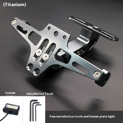 Support de support pour support de plaque en alliage d'aluminium