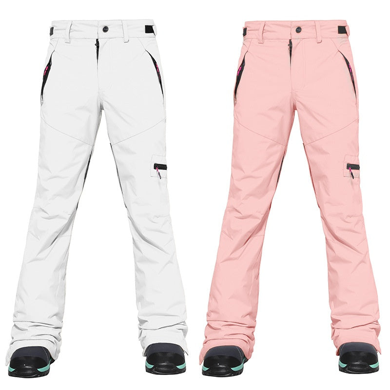 Pantalon de ski Neige imperméable Vent thermique Slim Fit costume de ski
