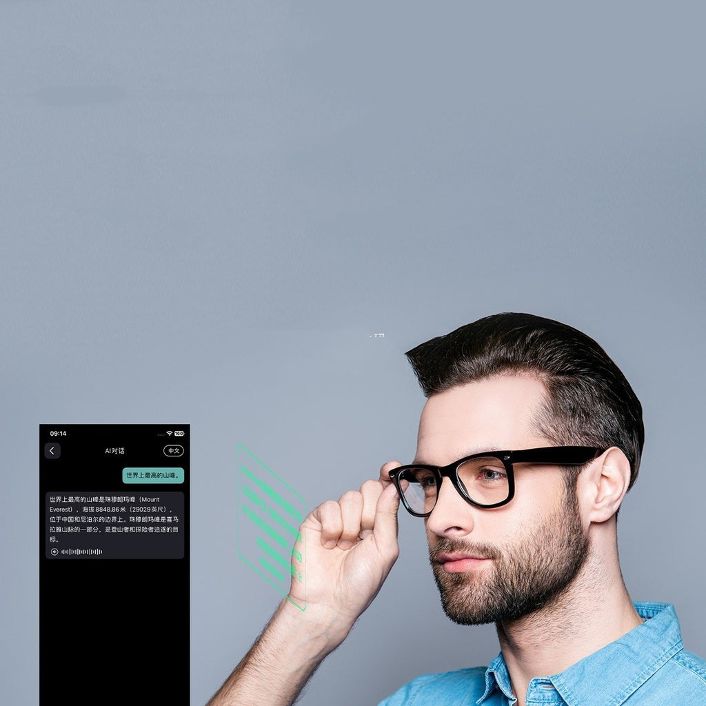 Bureau de musique d'affaires Playback Intelligent Glasses