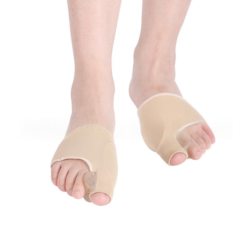 Correcteur d'orteils Lycra Bunion de couleur solide