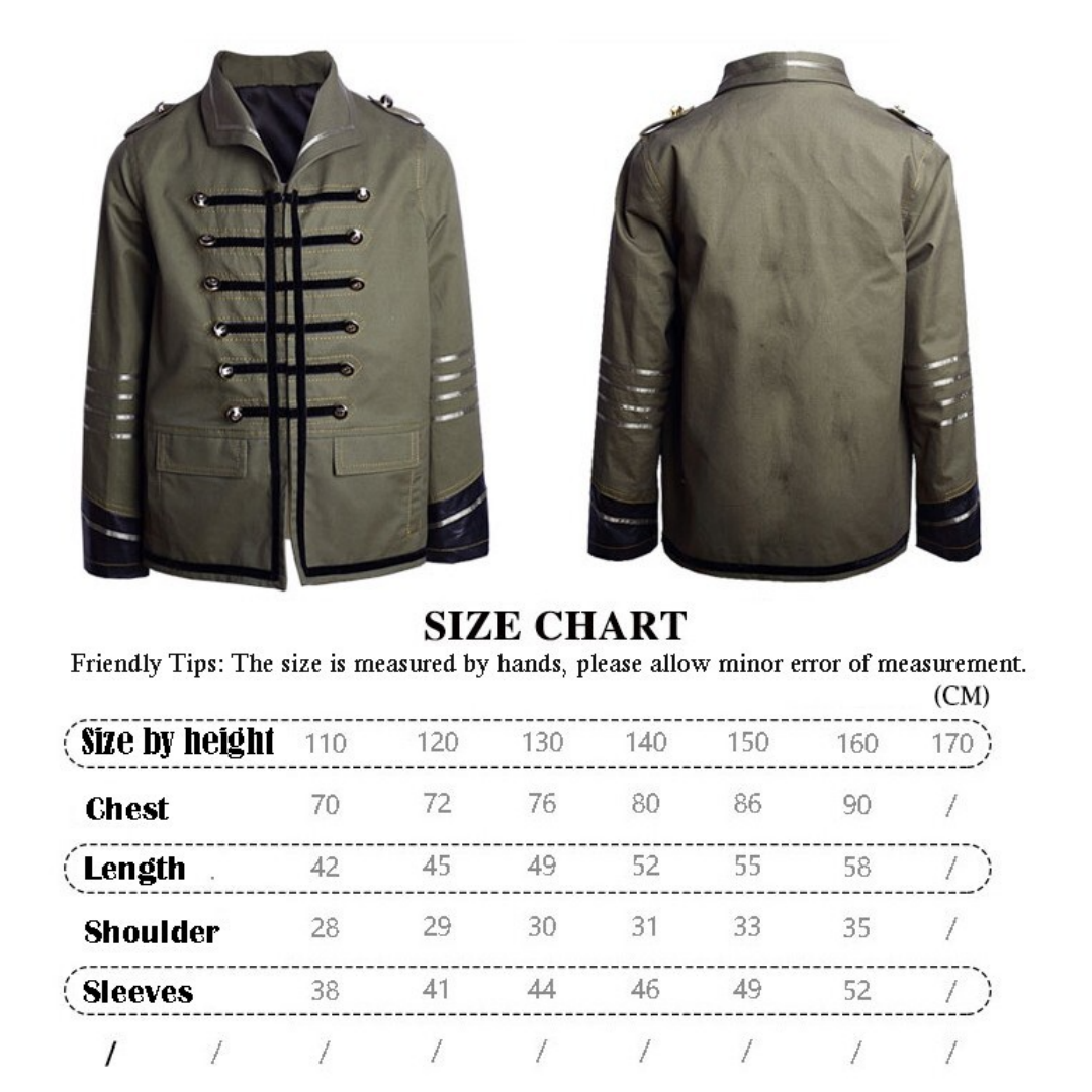 Enfants Velours Garçons Casual militaire Veste Vintage court manteau 3-12Y Outfit coton