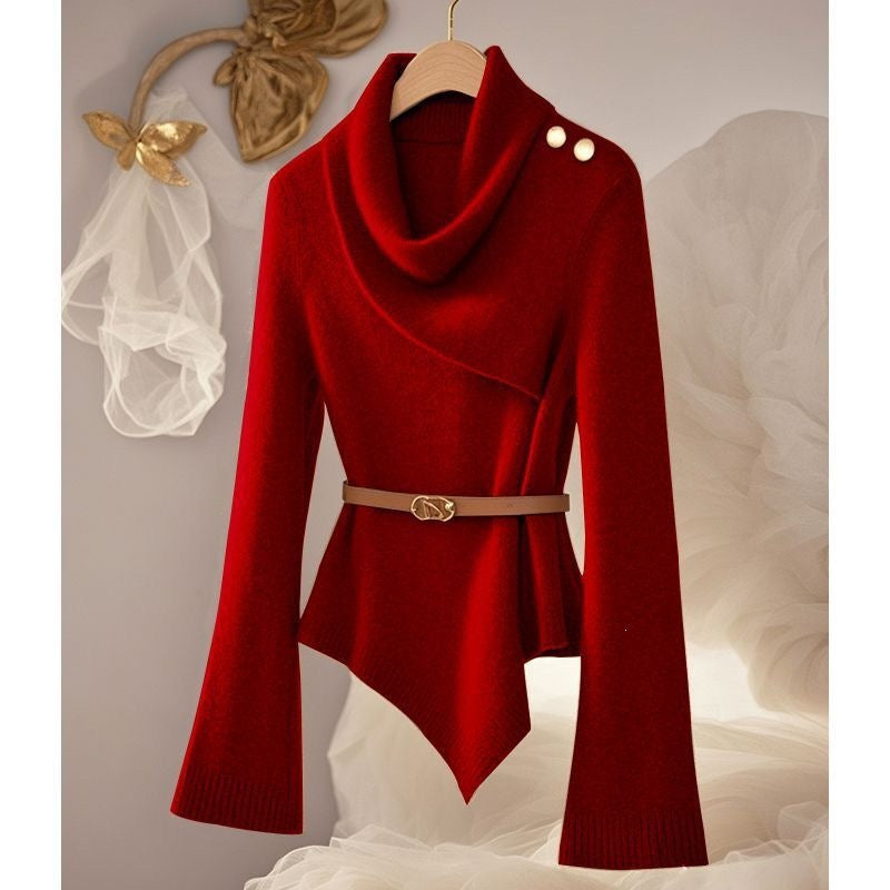 Women's Knitted Turtleneck Sweaters