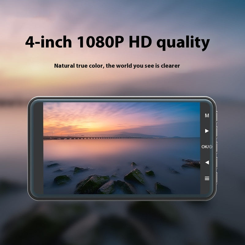 4 pouces Dashcam extérieur double objectif