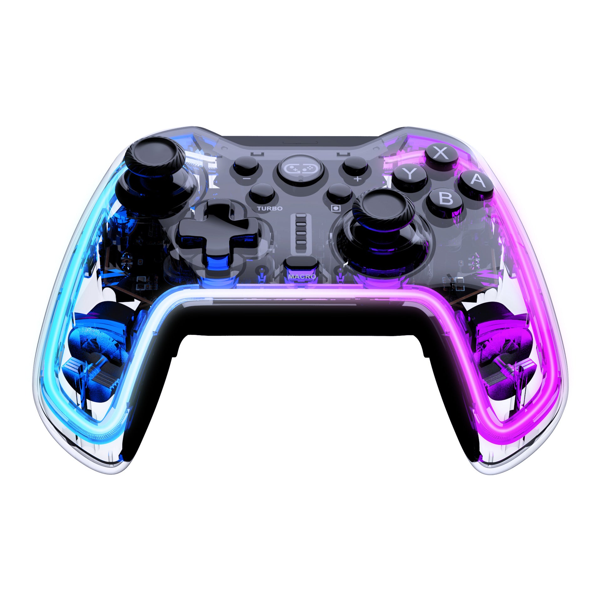 Contrôleur de jeu Neon RGB Contrôleur de jeu illuminé multicolore