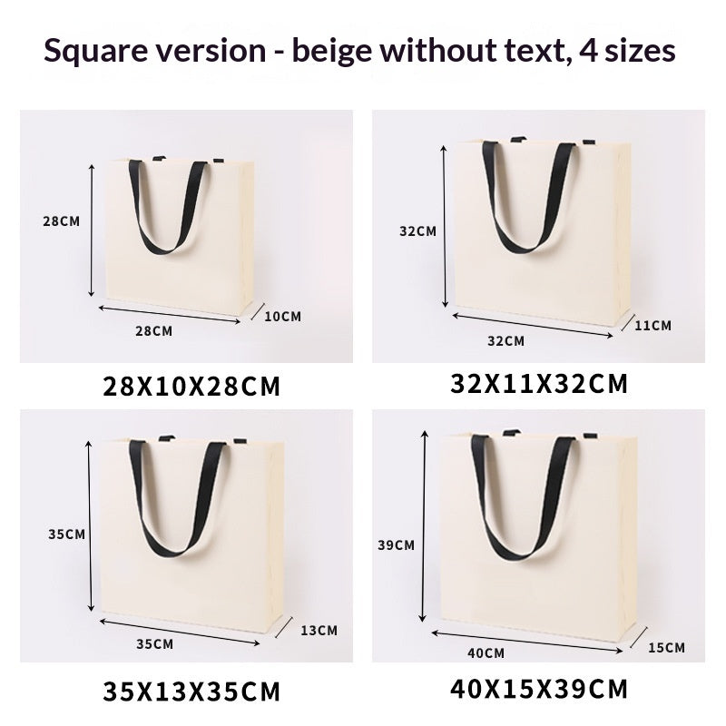 Sac à main shopping sac cadeau avec une sensation haut de gamme