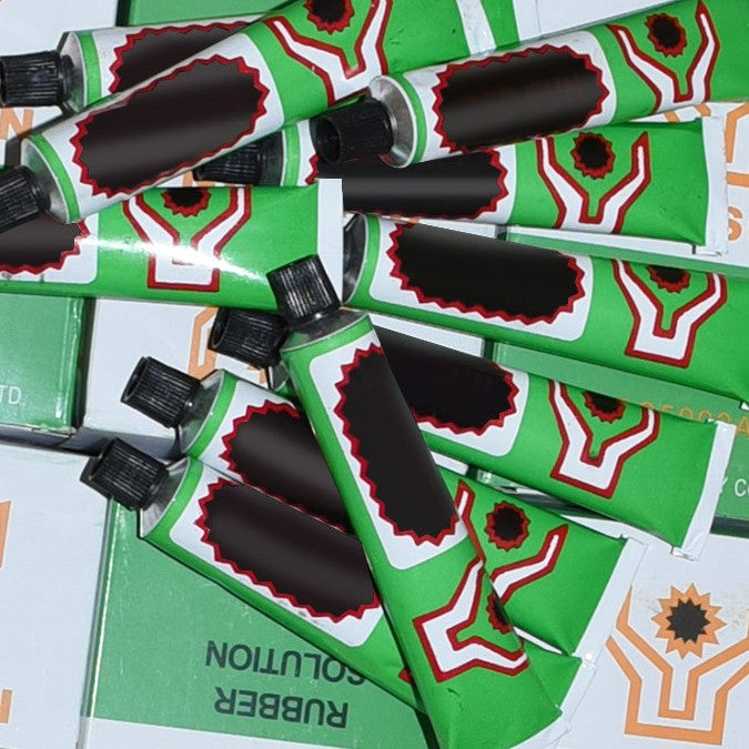 Colle pour réparer pneus de vélo intérieur voiture de batterie de tube