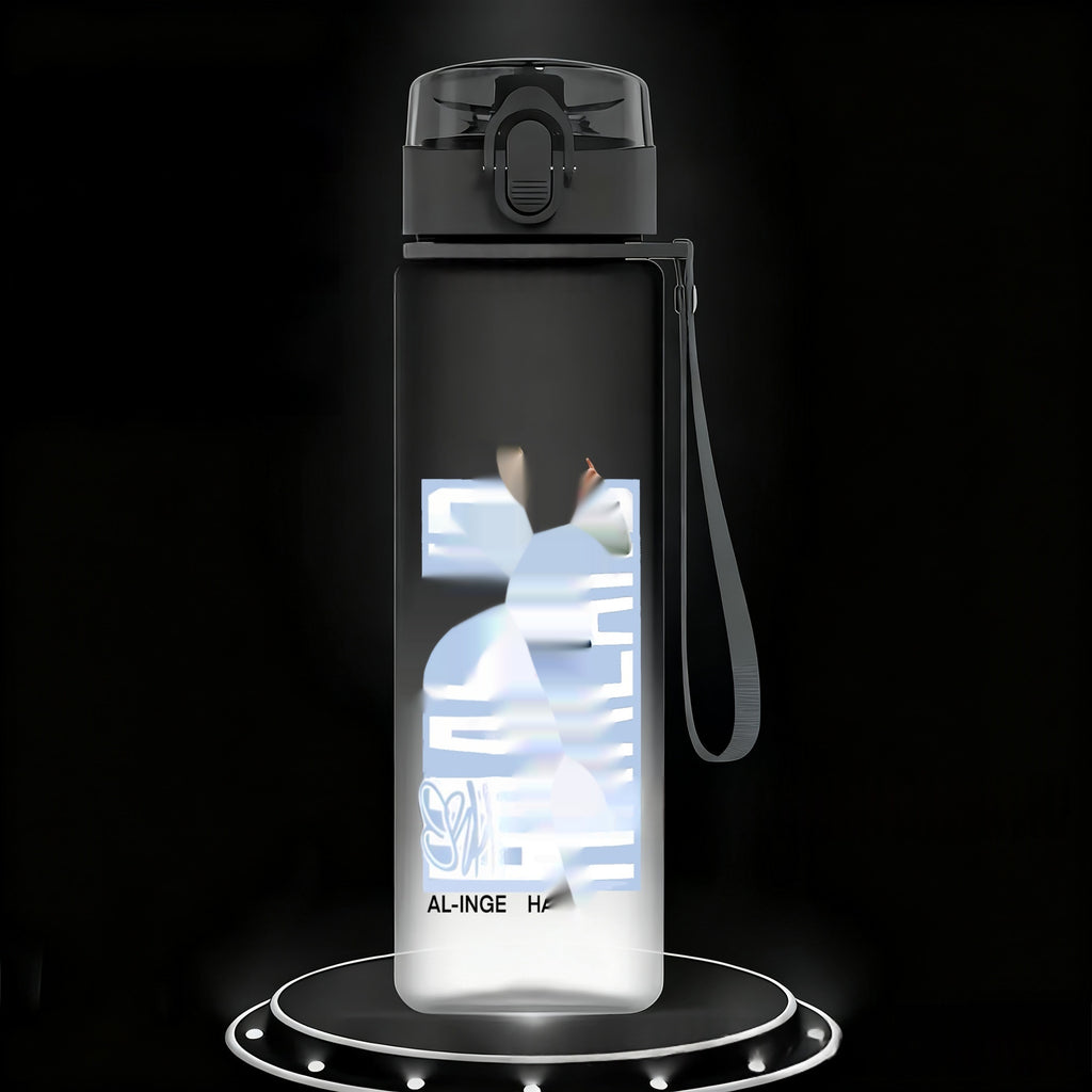 Coupe en plastique Texture givrée de grande capacité personnalisée