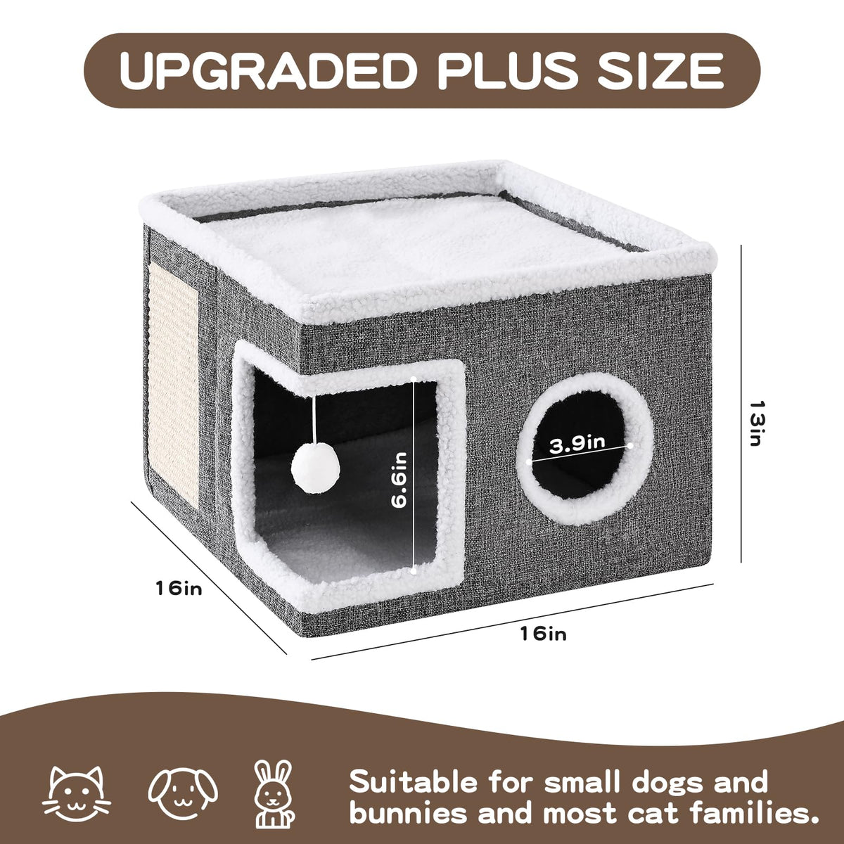 Indoor cat beds