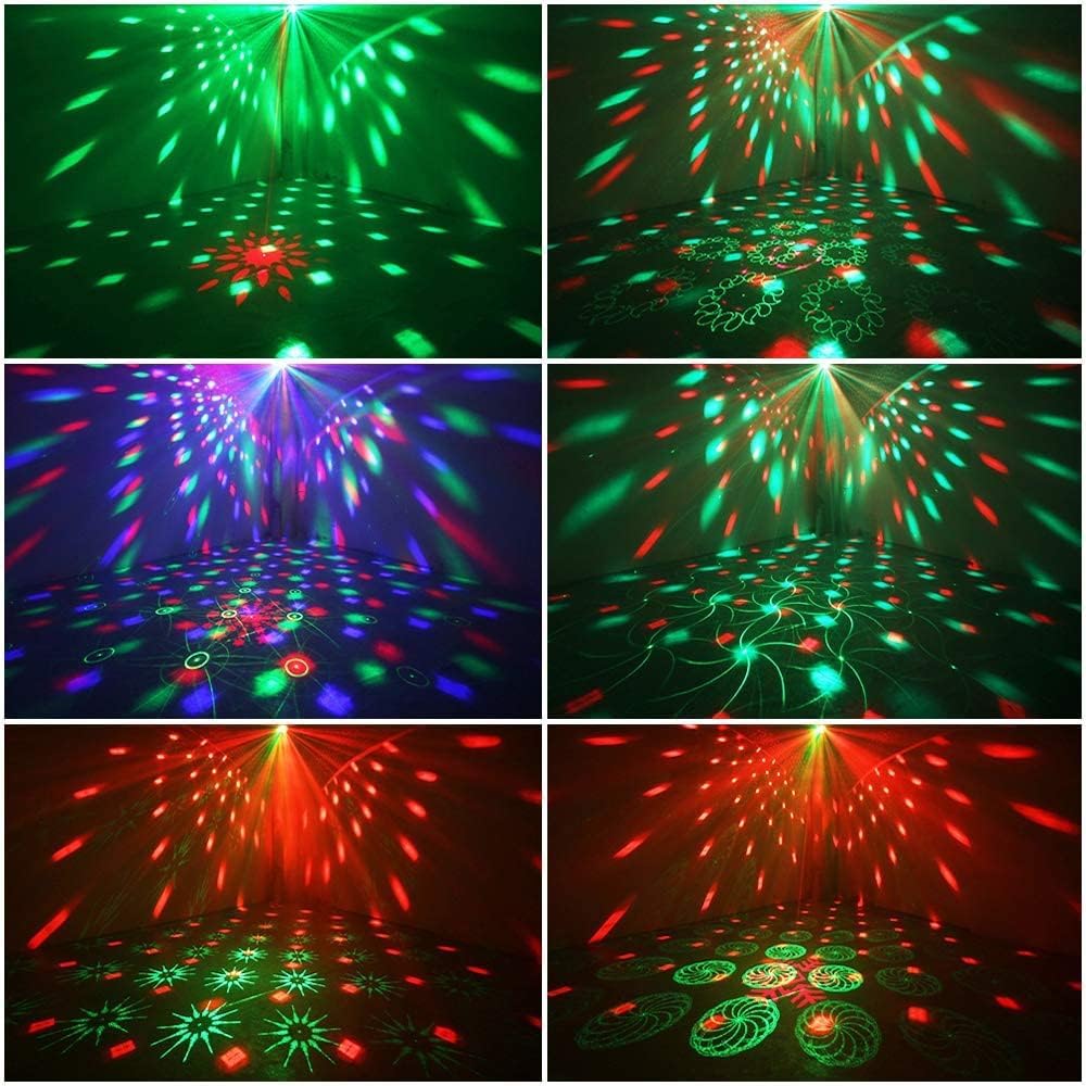 1240 Motif LED Projecteur laser Stage Lumière RGB Parti KTV Club Lumières Noël