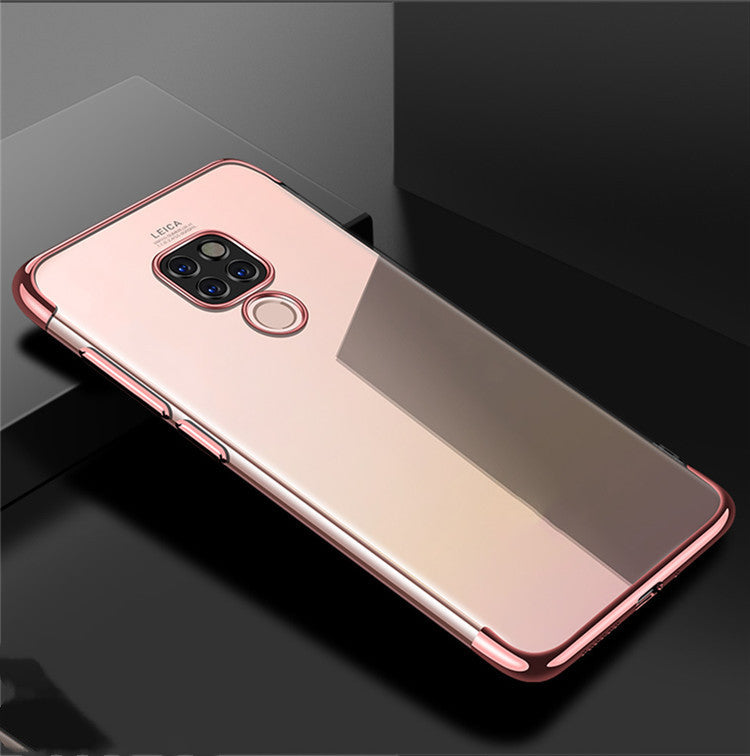 Trois Section Tpu Transparent Mobile Phone Case