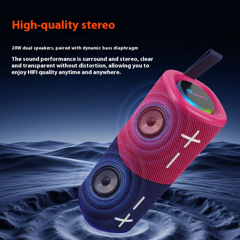 Correspondance des couleurs du haut-parleur Bluetooth magnétique portable