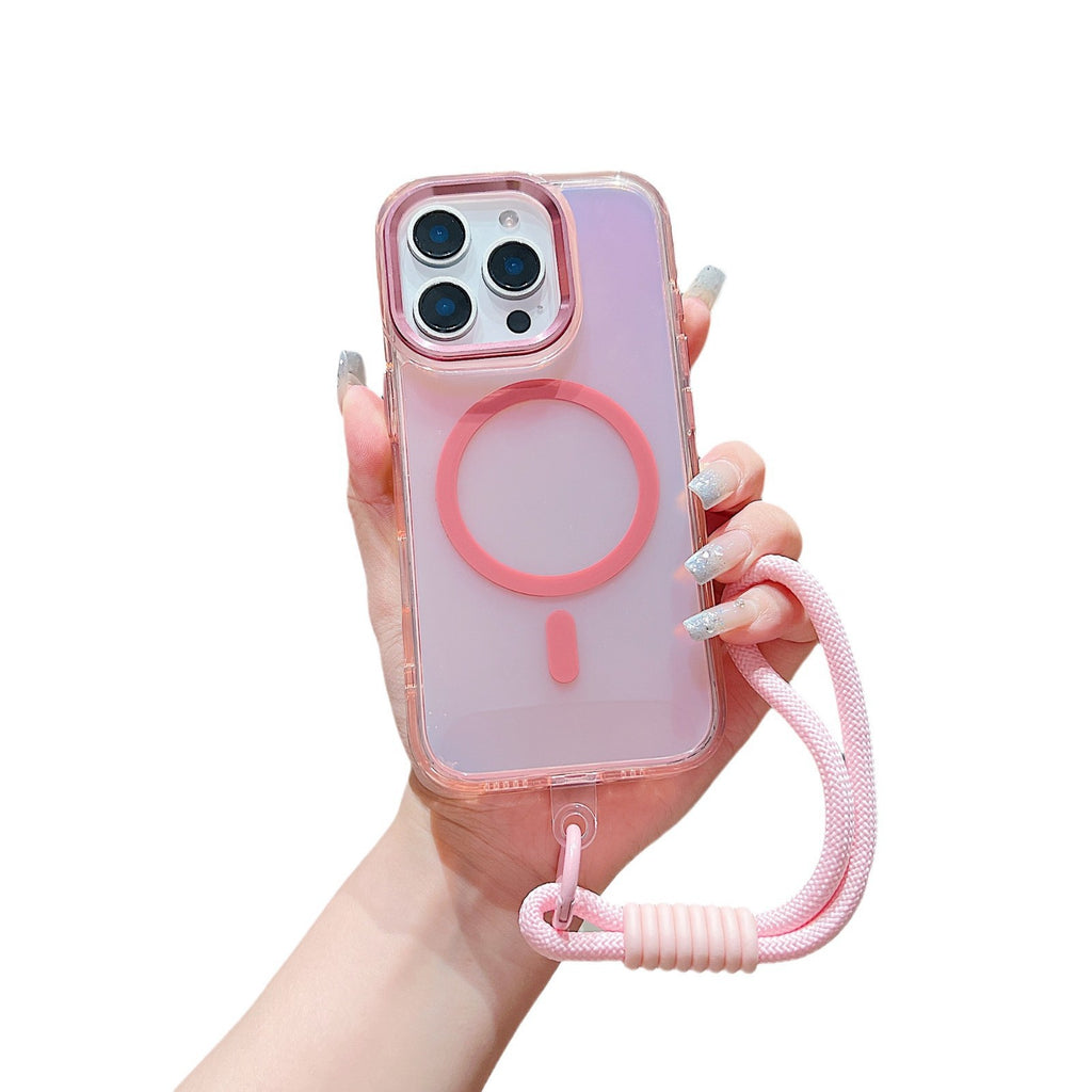Étui de téléphone Chameleon Ombre Léger Tout inclus résistant à la chute transparent