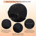 Femmes String-Style Middle-Part Perruque droite longue dans les cheveux synthétiques