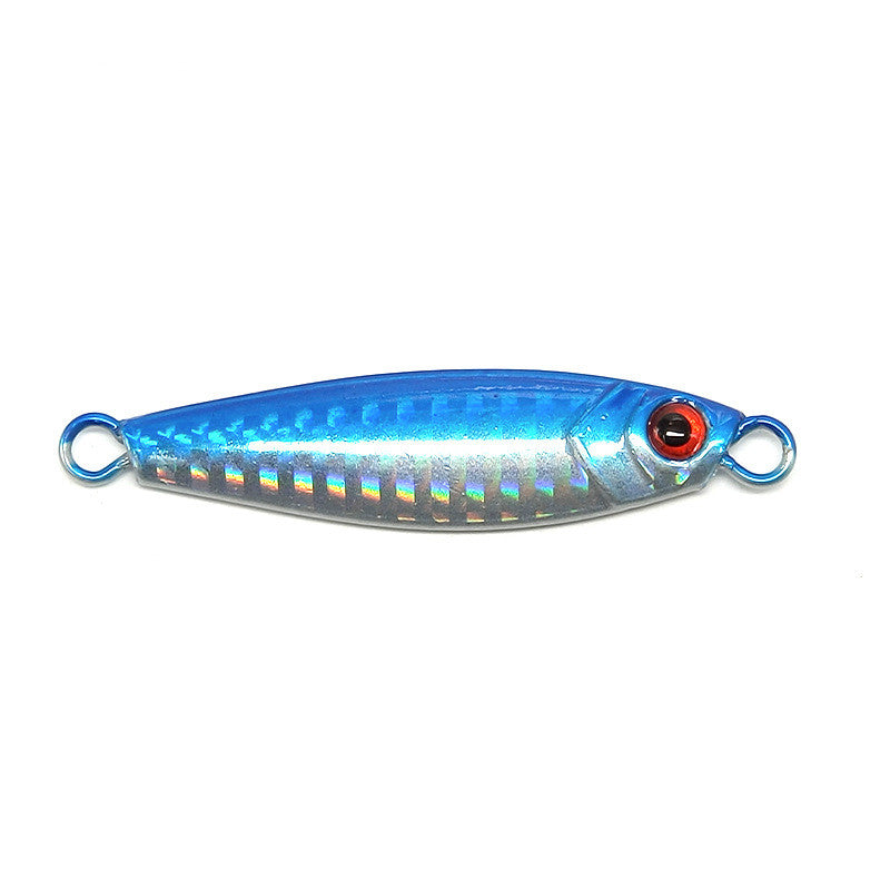 Coupe plaque de fer poisson de plomb multicolore pêche de mer Lure 7-30g pêche en bateau