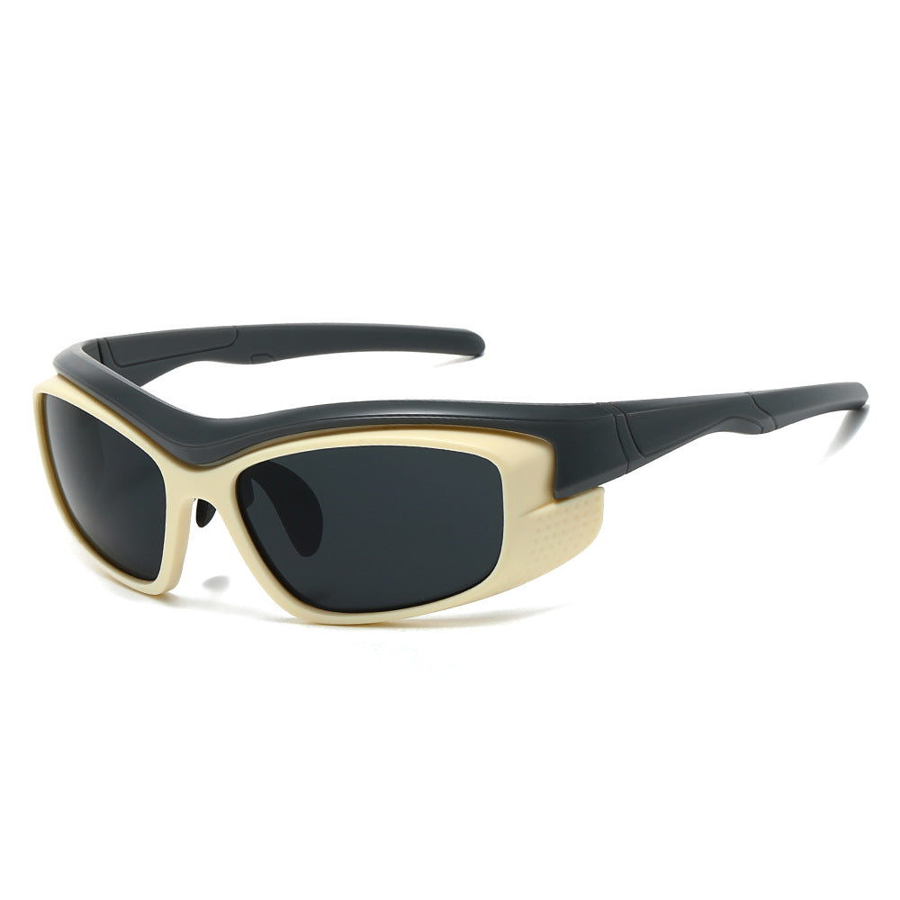 Lunettes de soleil de style sport amovibles pour femmes