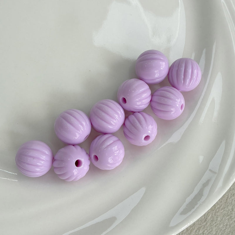 Perles de citrouille acrylique 14mm