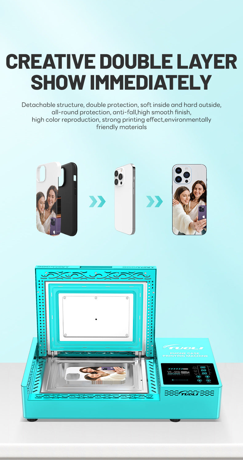 Phone Transfer Case Printing Heat Transfer Press Shell