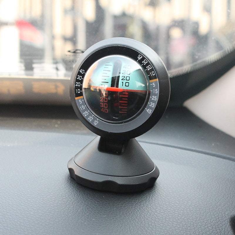 Compteur de pente autosensible monté sur véhicule