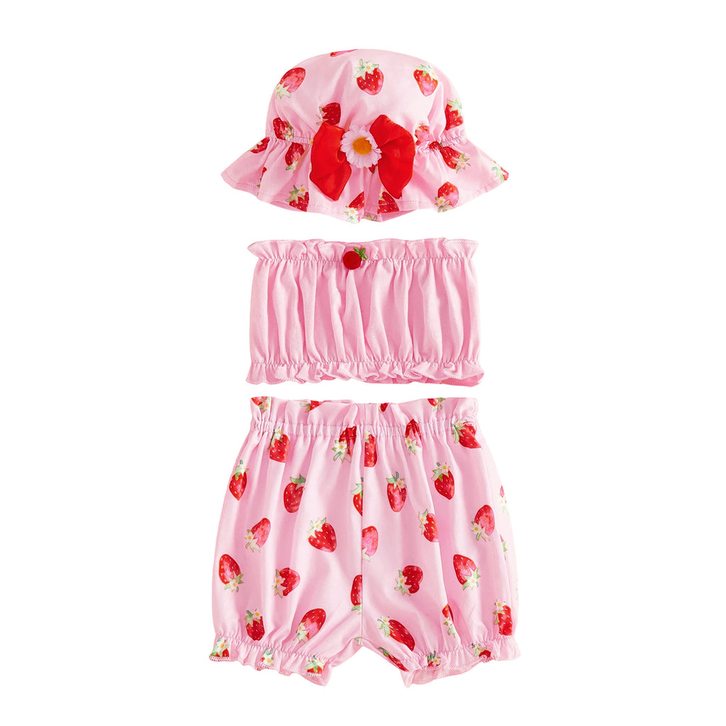 Cartoon été enfants Slips en coton pur Short pour les filles