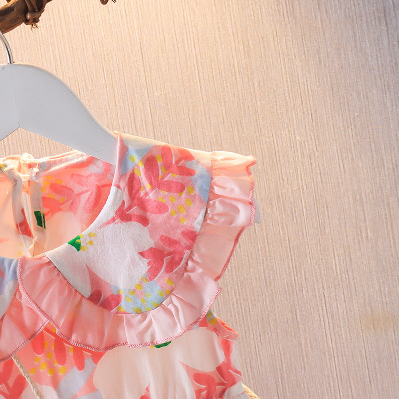Robe polyvalente casuale simple pour filles