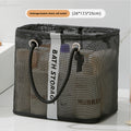 Panier d'évacuation de stockage de voyage-Black-Mesh-1 pièce