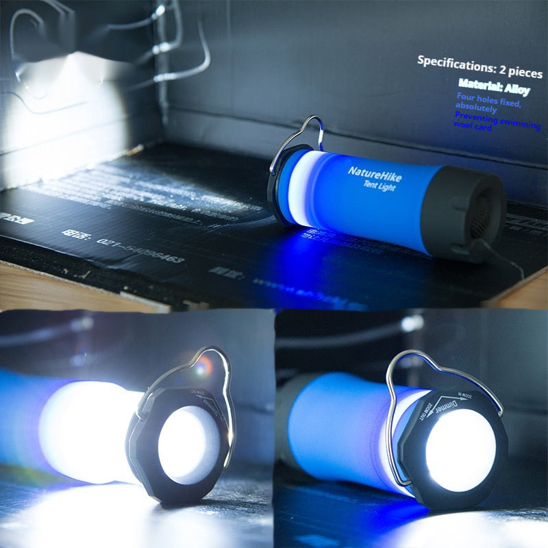 Luminaire de poche à LED robuste d'extérieur Tente Camping Tente Lumière