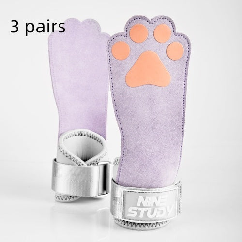 Ceinture de puissance Deadlift professionnelle féminine avec Wrist Wraps Cowhide