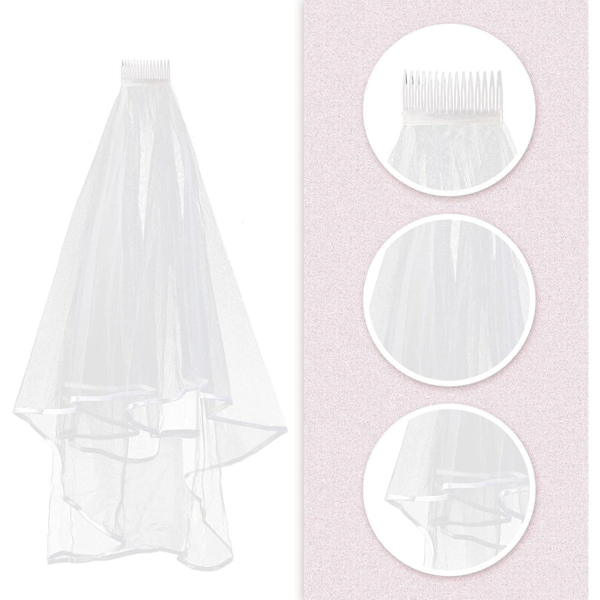 Ensemble de fête de la mariée à l'enfant avec bannière en or rose pour décorations de réception de mariage — même