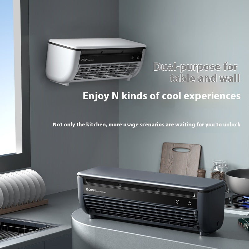 Refroidissement mural suspendu ventilateur rechargeable foyer stand télécommande