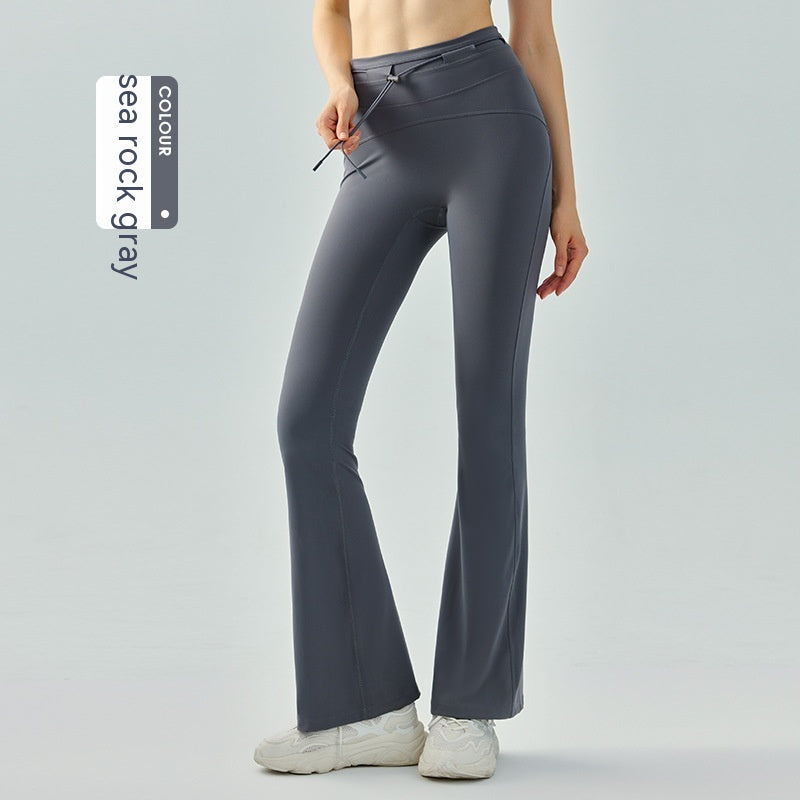 Collage abdominale et lifting de la hanche Exercice Micro Tir Quick Drying Fitness Pantalons