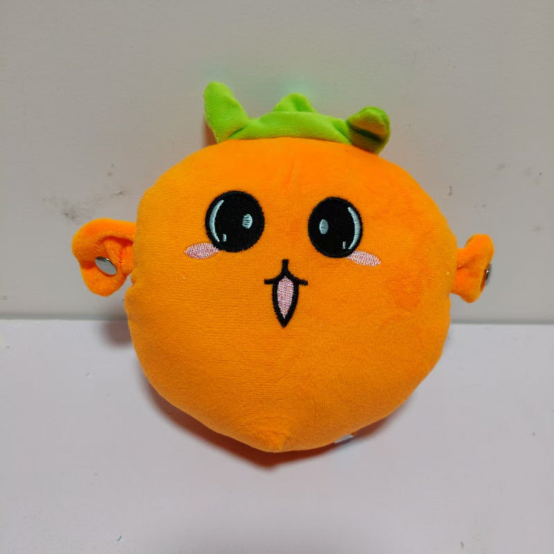 Jouet en peluche pour piano à sens des fruits