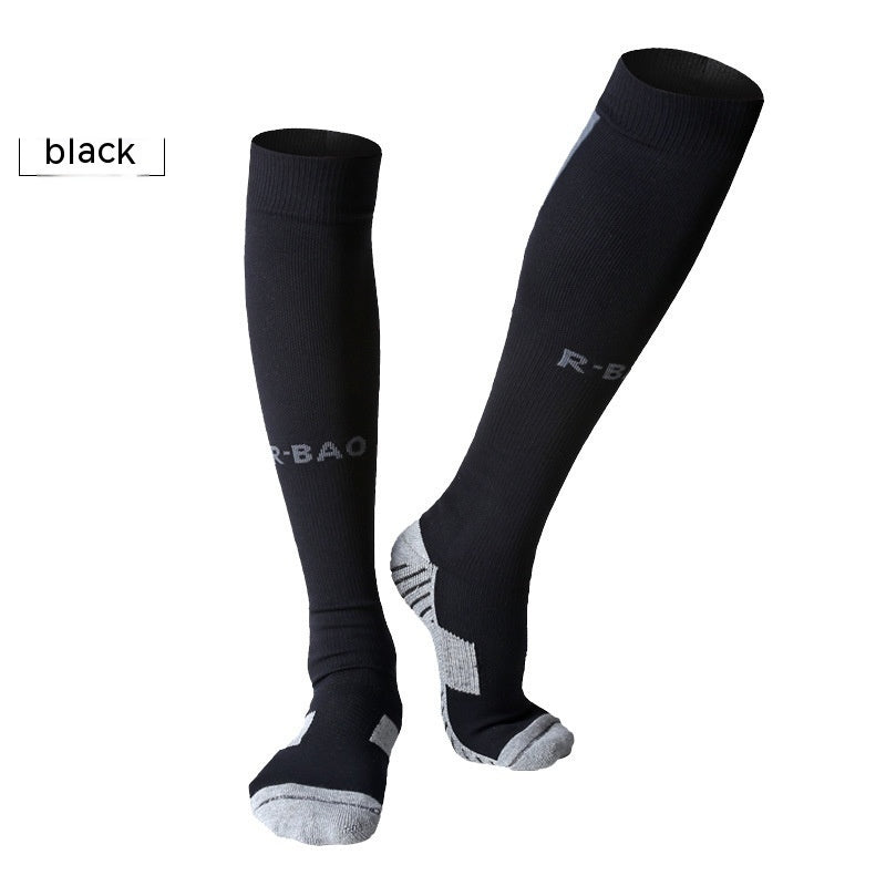 Serviette Bas Long Soccer Chaussettes Ankle Support Protection Calf