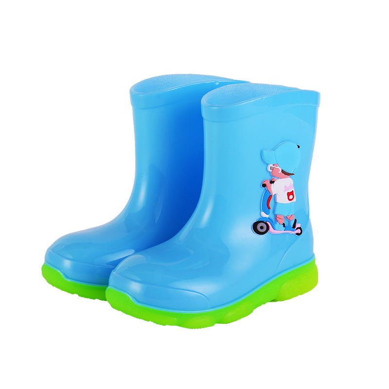 Bottes de pluie détachables antidérapantes