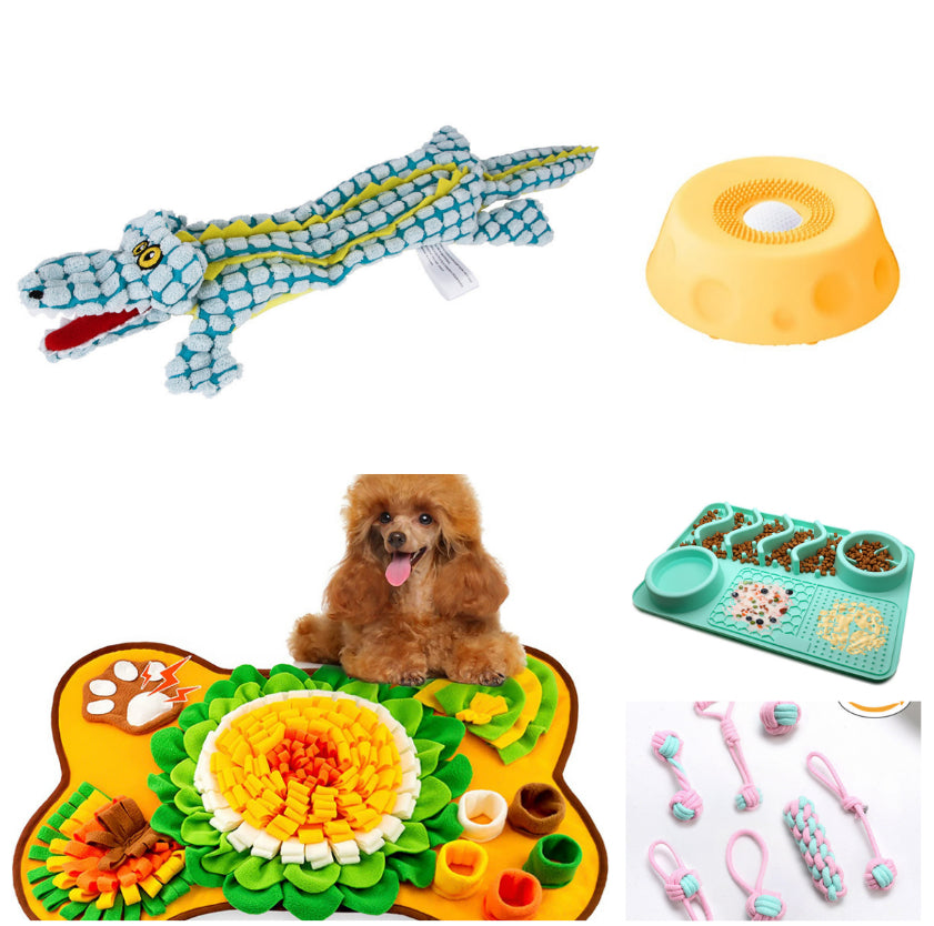 Pet Liquid Non-Slip Bone Broth Dog Licking Bowl