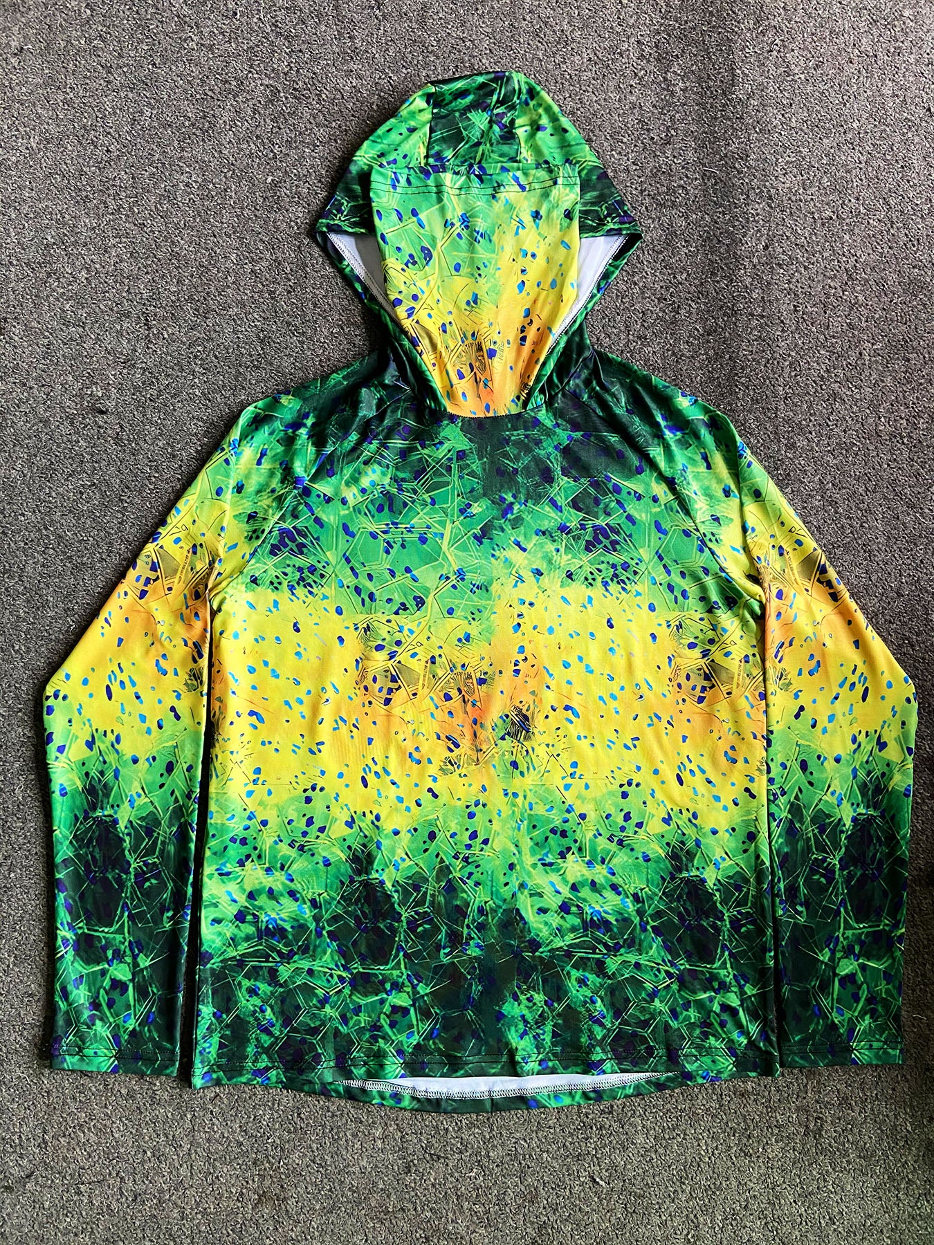 Pêche Hoodie voile chemise Surf couverture visage cou été hommes longue manches chasse Jersey