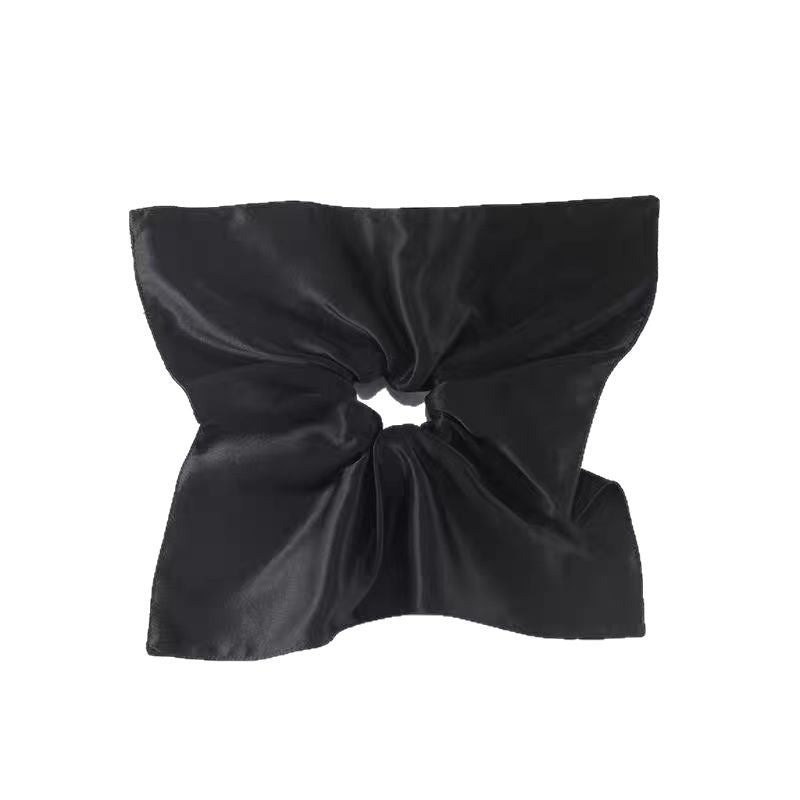 Anneau carré de cheveux Modèle de vent Accessoires de cheveux Couleur solide