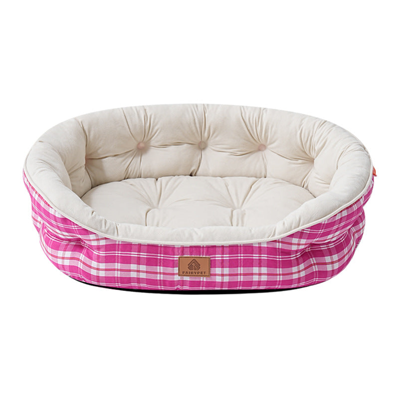 Lit pour animaux de compagnie confortable pour petits et moyens chiens