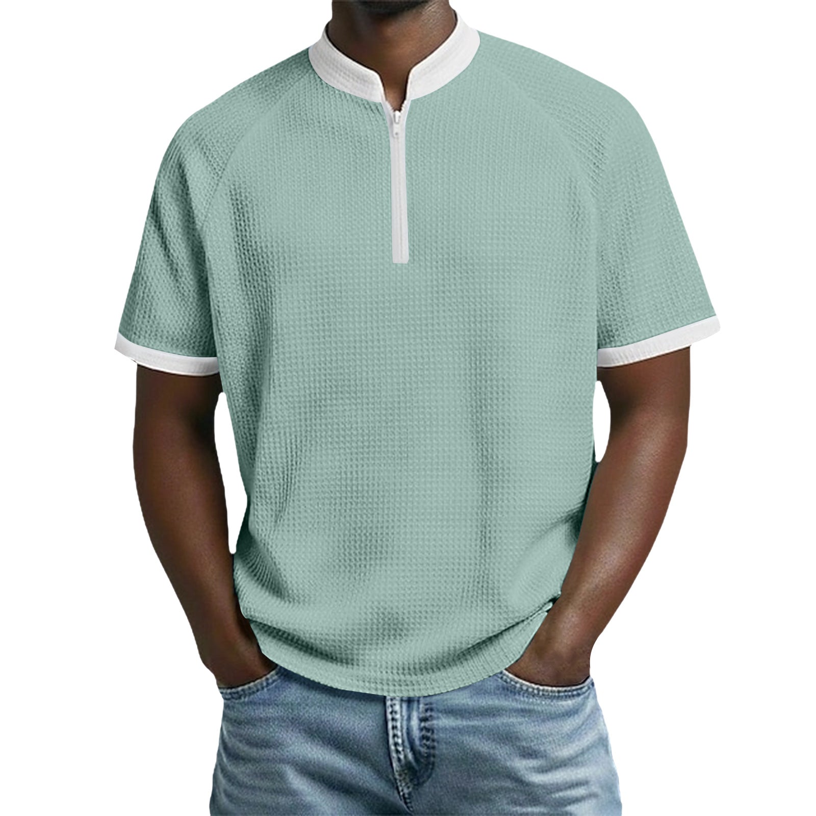 T-shirt Polo manches courtes à manches courtes pour hommes