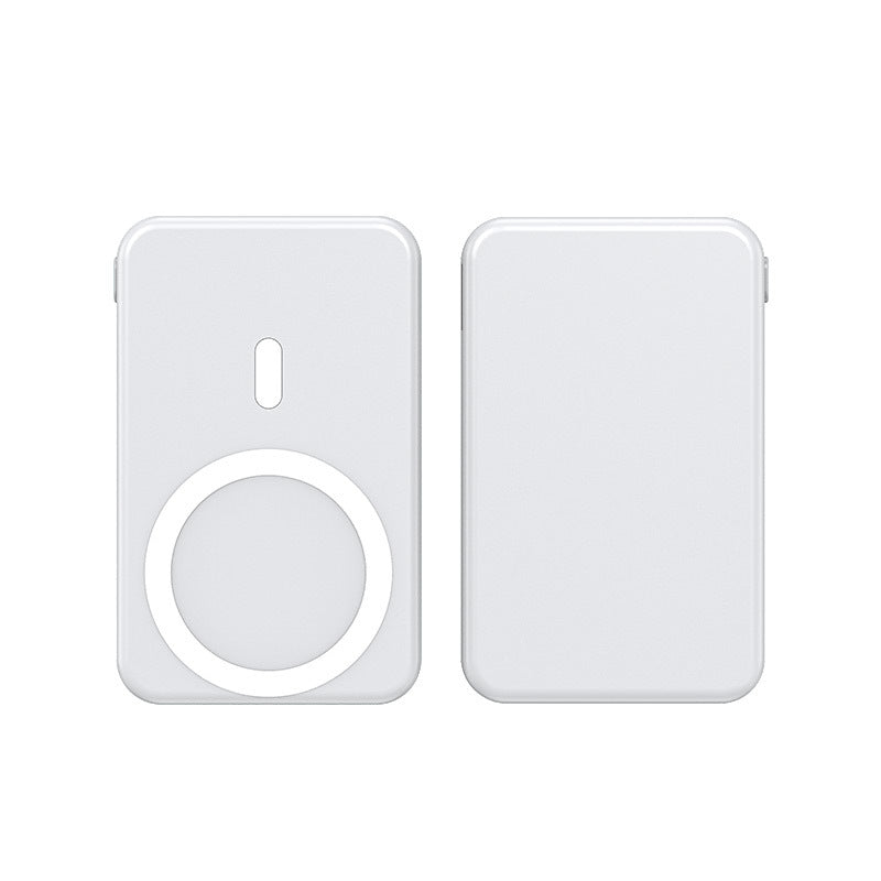 Aspiration magnétique sans fil charging trésor Grande capacité pliant Bracket Mobile Power Su