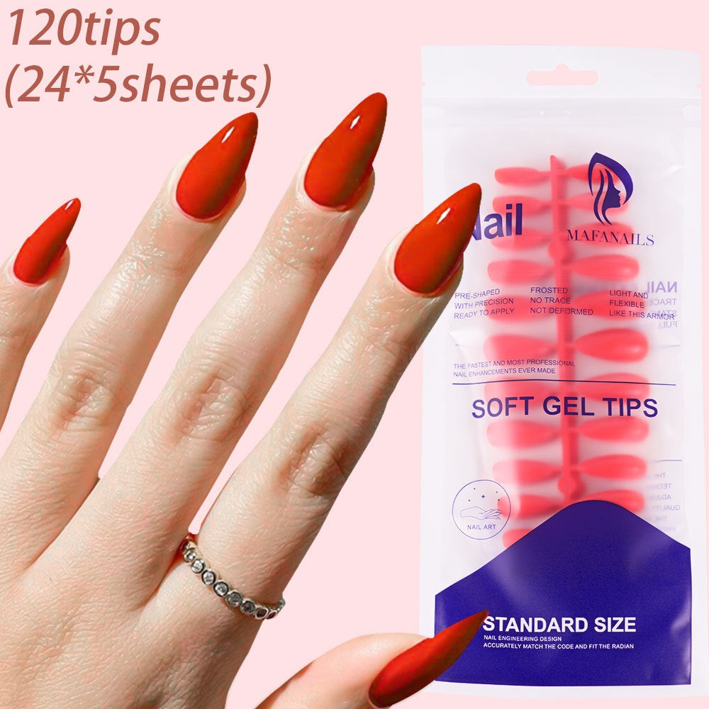 Sac de 120 pièces de conseils amovibles pour les ongles