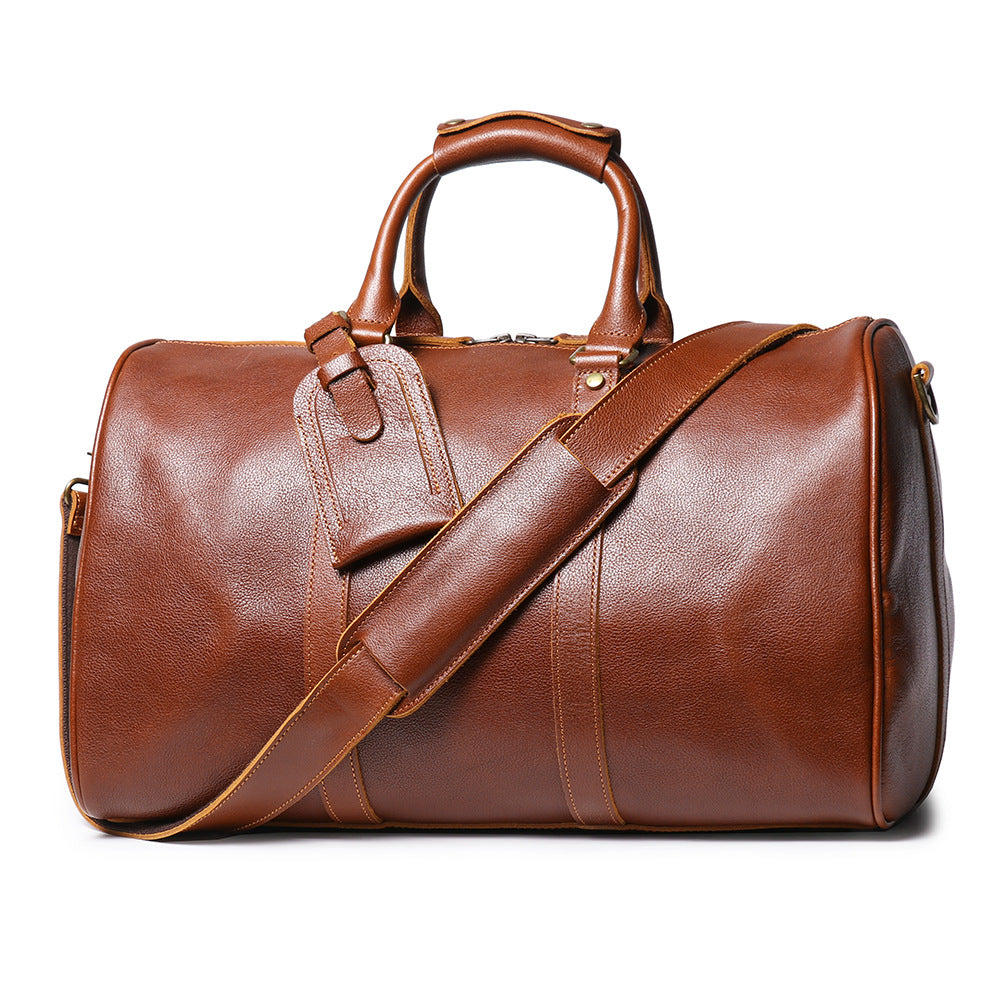 Sac de gymnastique en cuir pour homme