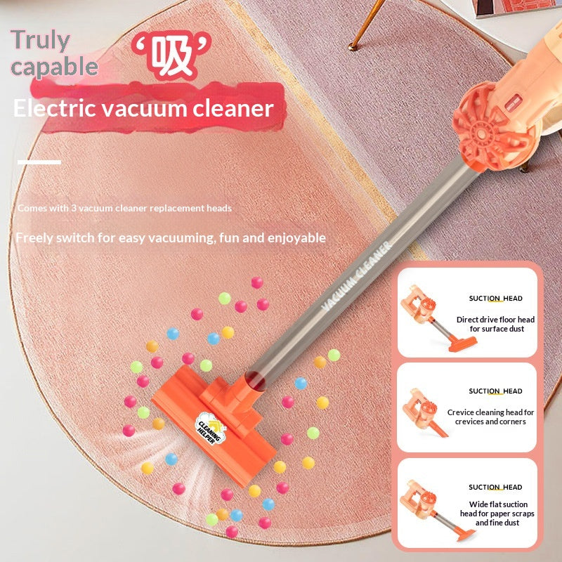 Set de nettoyage de salle de jeux avec aspirateur électrique