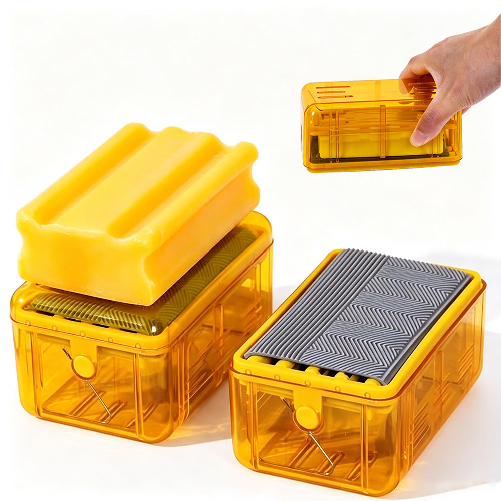 Boîte à savon jetable multifonctionnelle avec roulettes Laun salle de bain à vaisselle rapide