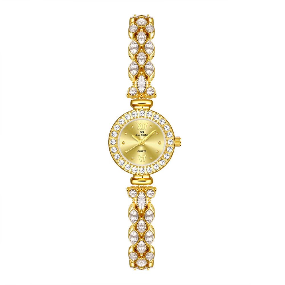 Baita Starry Cheval Eye Zircon Léger Luxury Montre de sirène exquise