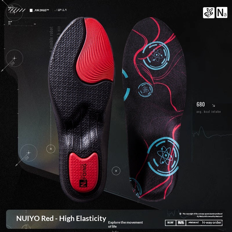 Semelles de sport pour pieds plats pour hommes
