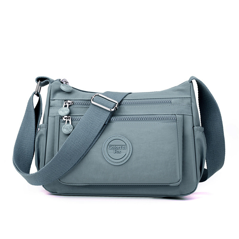 Renard coloré Grande capacité Femmes Sac d'épaule extérieur Casual hydrofuge Multi-couche