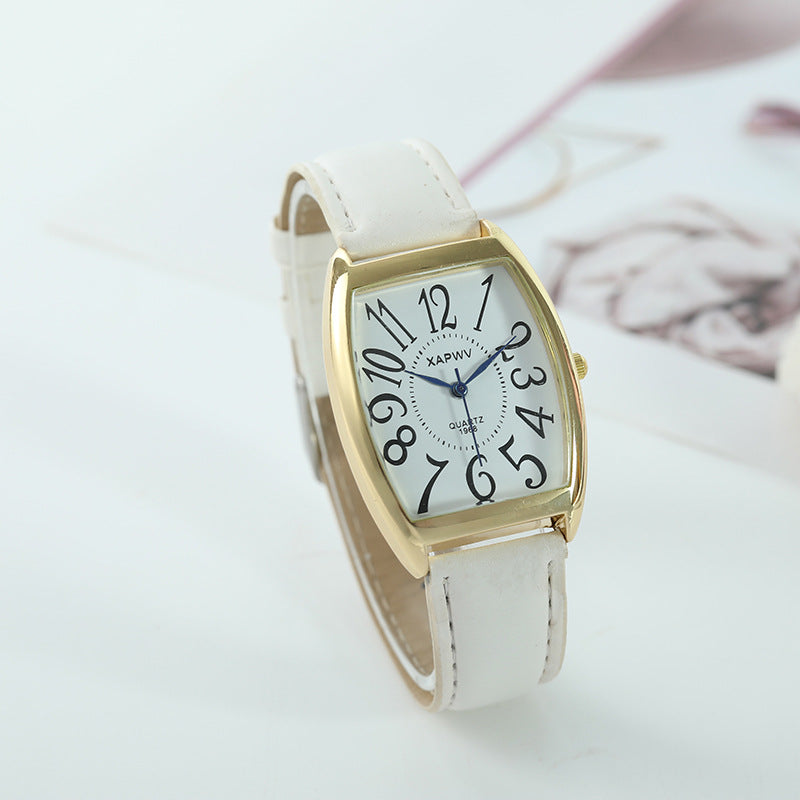 Fashion Square Ceinture Montre pour les filles