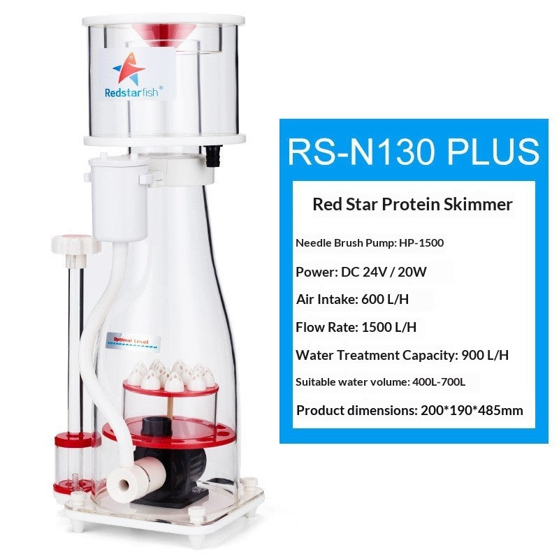 Scimmer protéinique intégré pour filtration d'aquarium marin